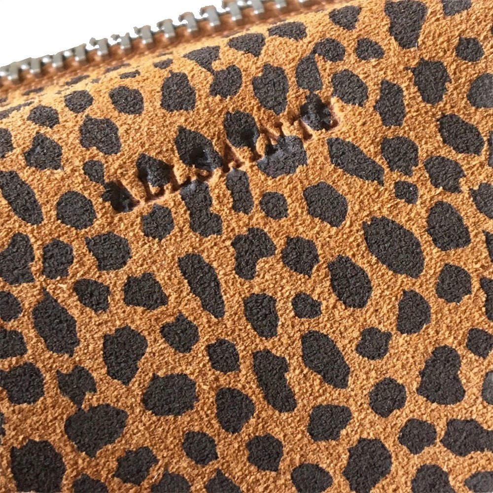 new Allsaints ☻︎ Suede Leopard Print Hobo Bag ☻︎ - Picture 15 of 16